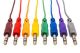 HOSA CMM-830 1ft Unbalanced 3.5mm Ts To Same Patch Cables