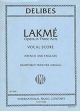INTERNATIONAL MUSIC LAKME Opera (claude Aveling) Vocal Score