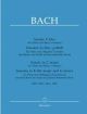 BARENREITER BACH Sonata In C Major For Flute & Basso Continuo