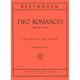 INTERNATIONAL MUSIC LUDWIG Van Beethoven Two Romances Opus 40 & 50 For Violin & Piano