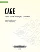 EDITION PETERS JOHN Cage Piano Music Arranged For Guitar Arranged By Aaron Larget-caplan