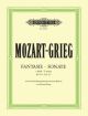 EDITION PETERS MOZART-GRIEG Fantasia & Sonata In C Minorc K475/457 With 2nd Piano Part