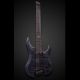 LEGATOR GUITARS G7FSS Ghost Black Flame Headless Multi-scale 7-string Electric Guitar