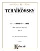 KALMUS TCHAIKOVSKY Piano Concerto No.3, Op.75 Allegro Brillante For Piano Duet