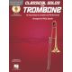 HAL LEONARD INSTRUMENTAL Play Along Classical Solos For Trombone 15 Easy Solos