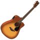 YAMAHA FGX800C Acoustic Electric Guitar - Sand Burst