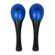 GROOVE MASTERS PERC FL-MAR-BL Egg Maracas With Handle Blue (pair)