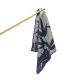 BEAUMONT BAMBOO Flute Cleaning Swab 25 X 25 Cm, Indigo Shoots