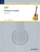 SCHOTT FAZIL Say Princess Lykia For Two Guitars