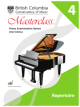 BC CONSERVATORY MASTERCLASS Piano Repertoire Grade 4 2022 Edition