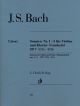 HENLE J S Bach Sonaten Violine Und Klavier Cembalo 1 To 3 Urtext