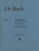 HENLE J.S. Bach Violin Concerto In A-minor Bwv 1041 For Violin & Piano Reduction
