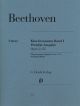 HENLE BEETHOVEN Piano Sonatas Volume 1 Op.2-22 Perahia Edition