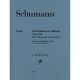 HENLE SCHUMANN Five Pieces In Folk Style Opus 102 For Cello & Piano