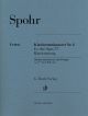 HENLE SPOHR Clarinet Concerto No.2 In E Flat Major Op.57 For Clarinet B Flat&piano