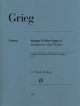 HENLE GRIEG Violin Sonata F Major Op.8 For Violin & Piano Urtext