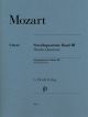 HENLE MOZART String Quartets Volume 3 Edited By Wolf-dieter Seiffert Score&parts