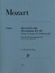 HENLE MOZART March K.248 Divertimento K.247 For Chamber Music With Miscellaneous