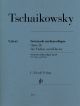 HENLE TSCHAIKOWSKY Serenade Melancolique Op.26 For Violin & Piano Urtext Edition