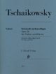 HENLE TSCHAIKOWSKY Serenade Melancolique Op.26 For Violin & Piano Urtext Edition