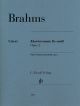 HENLE BRAHMS Piano Sonata In F-sharp Minor Op.2 Urtext Edition For Piano Solo