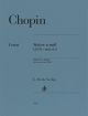 HENLE CHOPIN Waltz A Minor With Facsimile