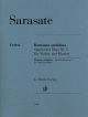 HENLE SARASATE Romance Andaluza (spanish Dance No.3) Op22 No.1 For Violin & Piano