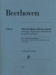 HENLE BEETHOVEN Five Famous Piano Sonatas For Piano Solo Edited By Murray Perahia