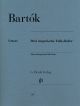 HENLE BARTOK Three Hungarian Folk Tunes For Piano Solo