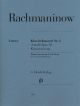 HENLE RACHMANINOFF Piano Concerto No.3 D Minor Op.30