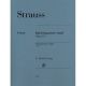 HENLE STRAUSS Piano Quartet C Minor Op.13