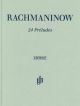 HENLE RACHMANINOFF 24 Preludes