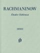HENLE RACHMANINOFF Etudes-tableaux Cloth Bound Edition