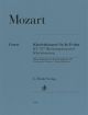 HENLE MOZART Piano Concerto No.26 D Major K.537 For 2 Pianos, 4 Hands