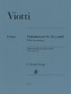 HENLE VIOTTI Violin Concerto No.22 A Minor
