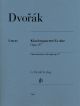 HENLE DVORAK Piano Quartet E-flat Major Op.87 Set Of Parts