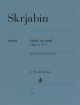 HENLE SCRIABIN Etude In C Sharp Minor Op.2 No.1