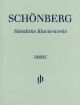 HENLE SCHONBERG Complete Piano Works Clothbound