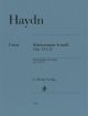 HENLE HAYDN Piano Sonata B Minor Hob. Xvi:32