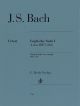 HENLE BACH English Suite No.1 A Major Bwv 806 With Fingering