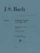 HENLE BACH English Suite No.2 A Minor Bwv 807 Without Fingering