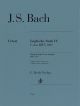 HENLE BACH English Suite No.4 F Major Bwv 809 Without Fingering