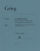 HENLE GRIEG From Holberg's Time Op.40 Full Score For String Orchestra