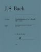 HENLE BACH Harpsichord Concerto No.1 D Minor Bwv 1052 Full Score For Orchestra
