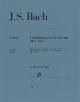 HENLE BACH Harpsichord Concerto No.2 E Major Bwv 1053 Conductor's Score