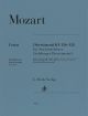 HENLE MOZART Divertimenti K.136-138 (salzburg Divertimenti) Set Of Strings