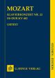 HENLE MOZART Piano Concerto E Flat Major K.482 For Piano Solo Edited By Cliff Eisen