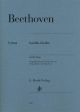 HENLE BEETHOVEN Goethe Lieder Original Keys For High Voice