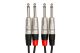 HOSA HPP-005X2 Dual Male 1/4