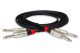 HOSA HPP-010X2 Dual Male 1/4